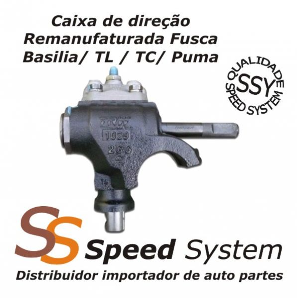 Caixa de direção Remanufaturada Fusca / Brasilia / Puma