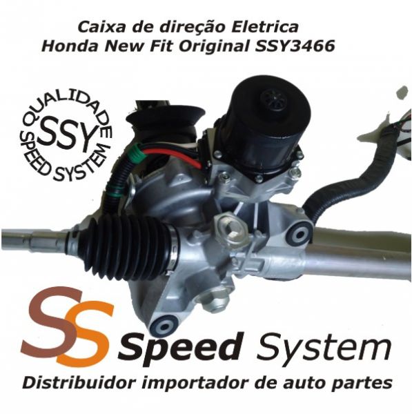 Caixa De Dire O Eletrica Honda New Fit Speed System Pe As Automotivas