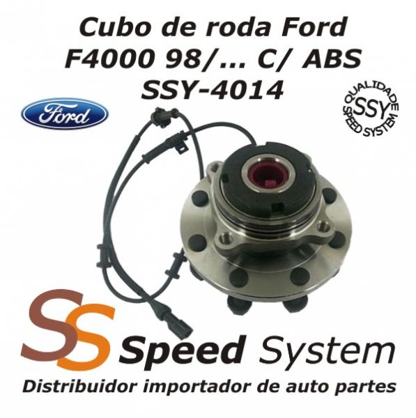 Cubo Roda Dianteira Ford F4000 4X4 c/ ABS