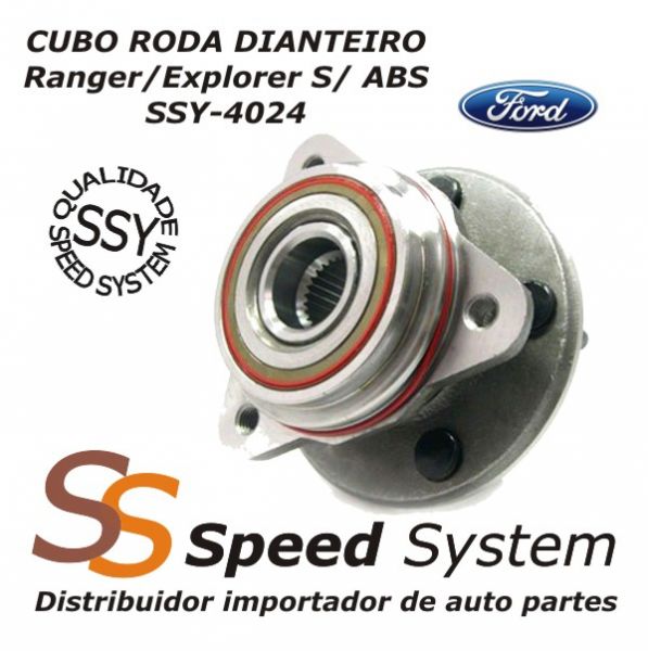 CUBO RODA DIANTEIRO  Ranger/Explorer S/ ABS