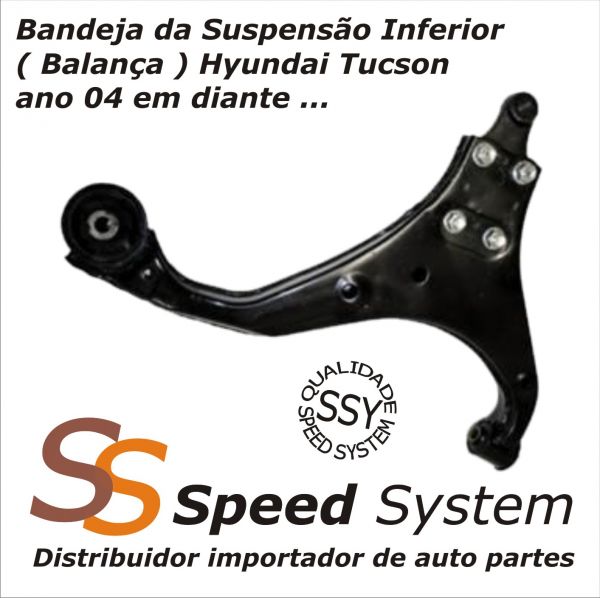 Bandeja Suspensao Inferior Hyundai Tucson 04 Em Diante