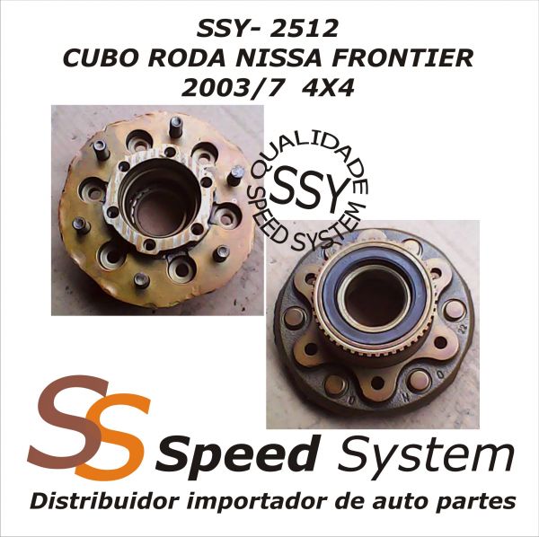 Cubo de roda Nissan Frontie 2003/7 C/ ABS