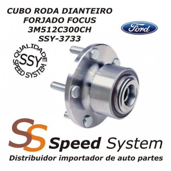 Cubo Roda Dianteira Ford Focus 3M512 C300 CH