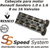 Cabeçote para motor Sandero 1.0/1.6 8 e 16v